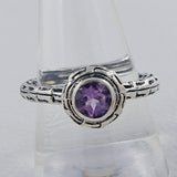 925 Sterling Silver Smoky Quartz Ring