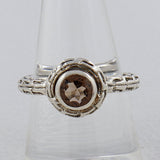 925 Sterling Silver Smoky Quartz Ring