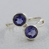 925 Sterling Silver Tanzanite Rings