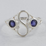 925 Sterling Silver Iolite Rings