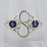 925 Sterling Silver Iolite Rings