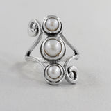 925 Silver Fresh Water Pearl Ring