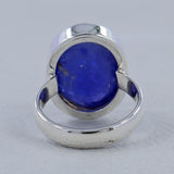 Natural Tanzanite Silver Ring