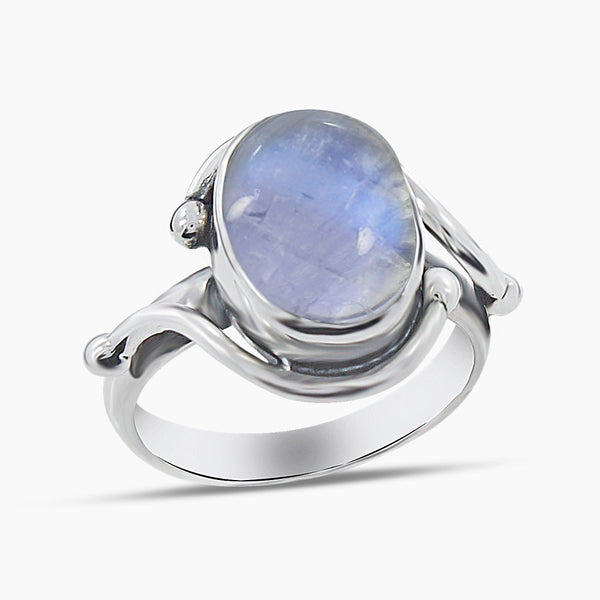 925 Sterling Sliver Larimar Rings
