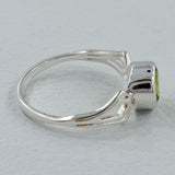 Blue Topaz Silver Rings