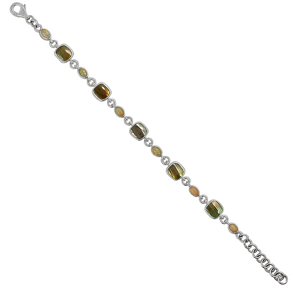 925 Silver Mabe Pearl Bracelets