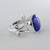 Lapis Lazuli Silver Rings