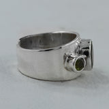 925 Silver Blue Topaz Rings