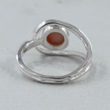 Natural Peridot Silver Ring
