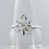 Natural Citrine Silver Rings