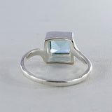 Natural Garnet Silver Rings