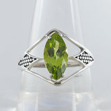 Natural Ruby Silver Rings