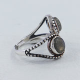 Labradorite Silver Ring