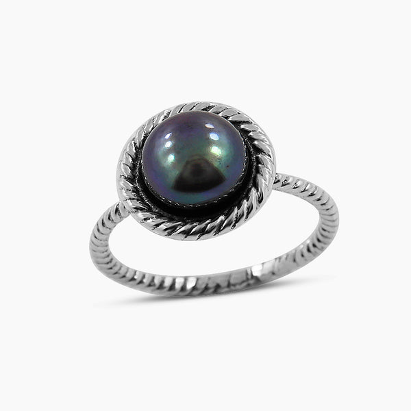 925 Sterling Silver Pearl Rings
