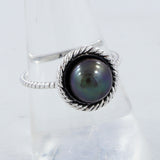 925 Sterling Silver Pearl Ring