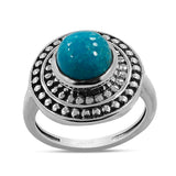 Arizona Turquoise Silver Rings