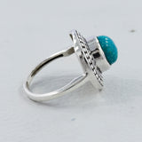 Arizona Turquoise Silver Rings