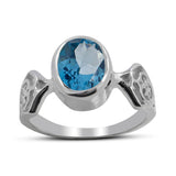 925 Sterling Silver Ruby Ring