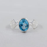 925 Sterling Silver Ruby Ring