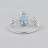 925 Sterling Silver Ruby Ring