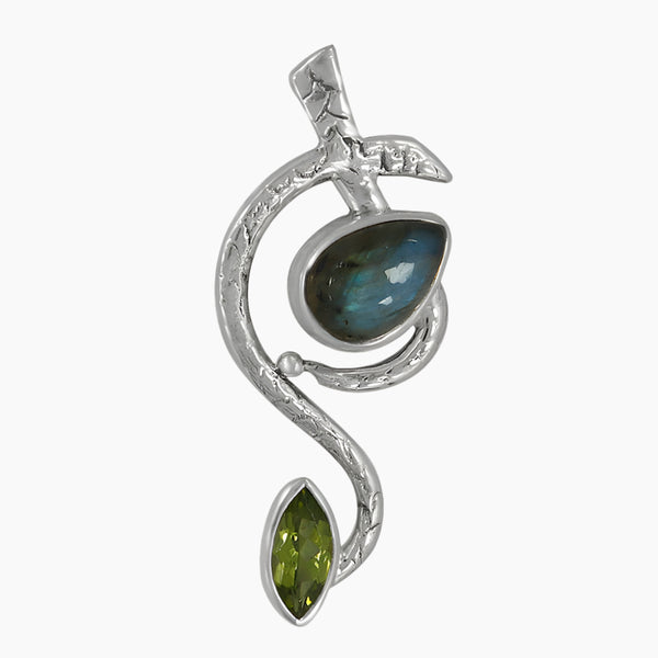 925 Sterling Silver Labradorite Pendants