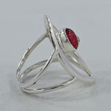 Tourmaline Silver Ring