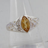 Natural Blue Topaz Silver Rings