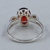 925 Sterling Silver Blue Topaz Rings