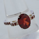 925 Sterling Silver Blue Topaz Rings