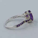 925 Sterling Silver Blue Topaz Rings