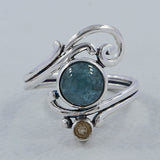 925 Silver Tourmaline Rings