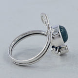 925 Silver Tourmaline Rings