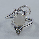 925 Silver Tourmaline Rings