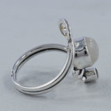 925 Silver Tourmaline Rings