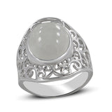 925 Sterling Silver Larimar Rings