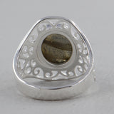 925 Sterling Silver Larimar Rings