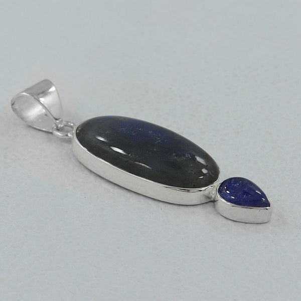 925 Sterling Silver Labradorite Pendants