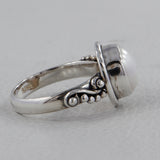 Natural Pearl Silver Rings