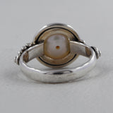 Natural Pearl Silver Rings