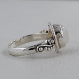 Natural Pearl Silver Rings