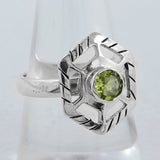 925 Sterling Silver Peridot Rings