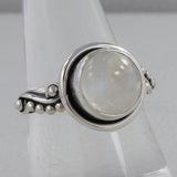 Natural Pearl Silver Rings