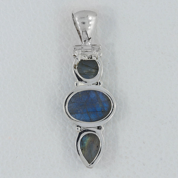 925 Sterling Silver Labradorite Pendants