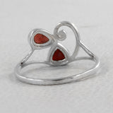 Natural Smoky Quartz Silver Rings