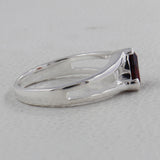 Amethyst Silver Rings