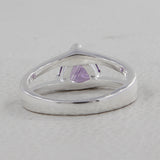 Amethyst Silver Rings