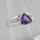 Amethyst Silver Rings