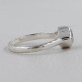 Garnet Silver Rings