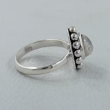 925 Silver Lemon Topaz Ring