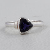 Garnet Silver Rings